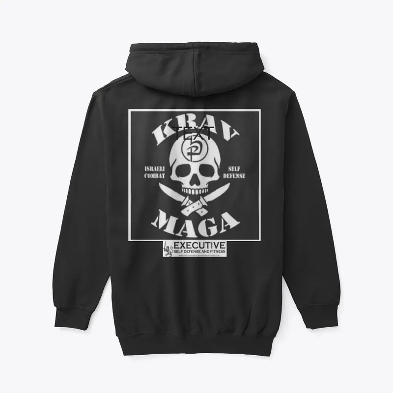 Krav Maga Skull Zip Hoodie